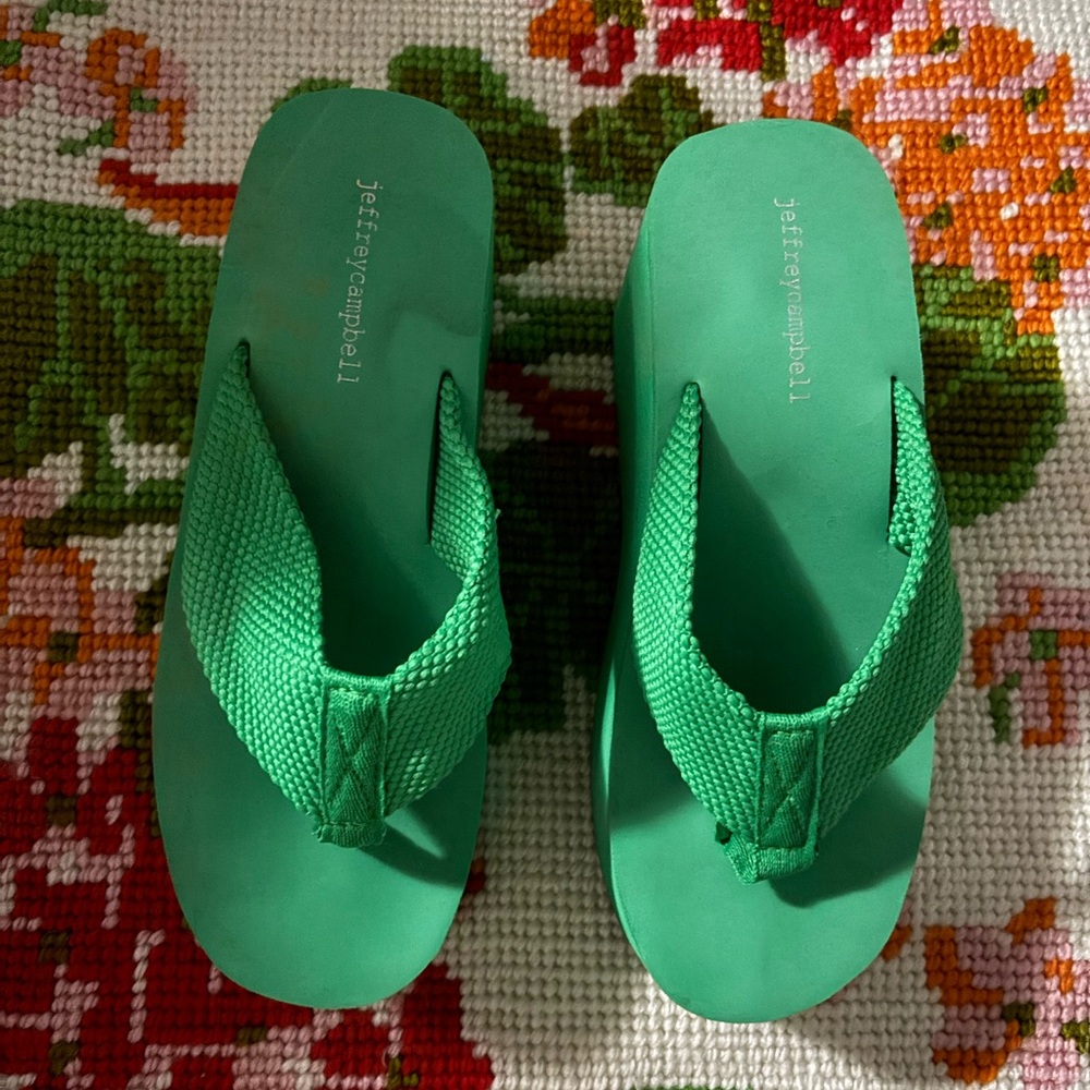 Jeffrey Campbell platform sandals - Picture 2 of 8